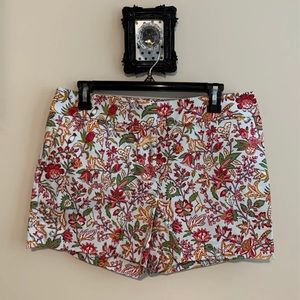 Loft floral shorts